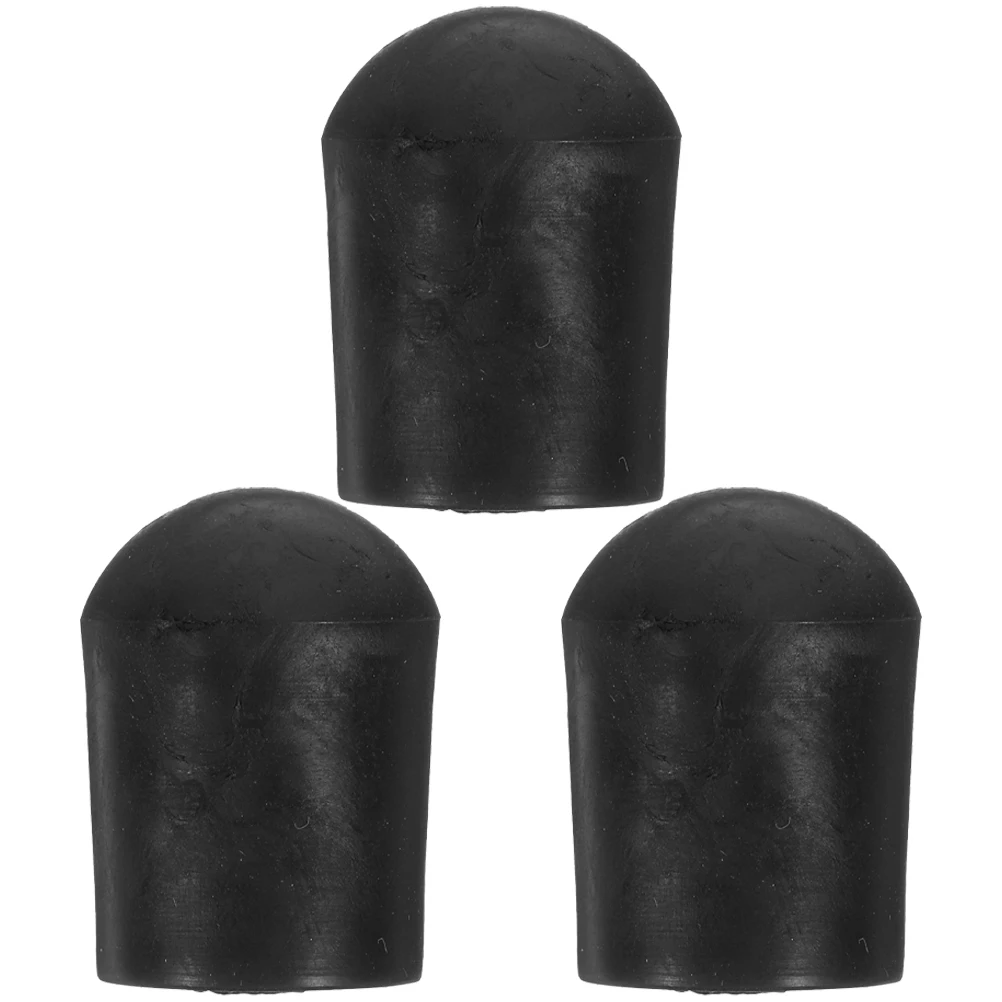 

3 Pcs Tail Column Pad Cello Rubber Endpin Tips Stopper Floor Replacement Rest