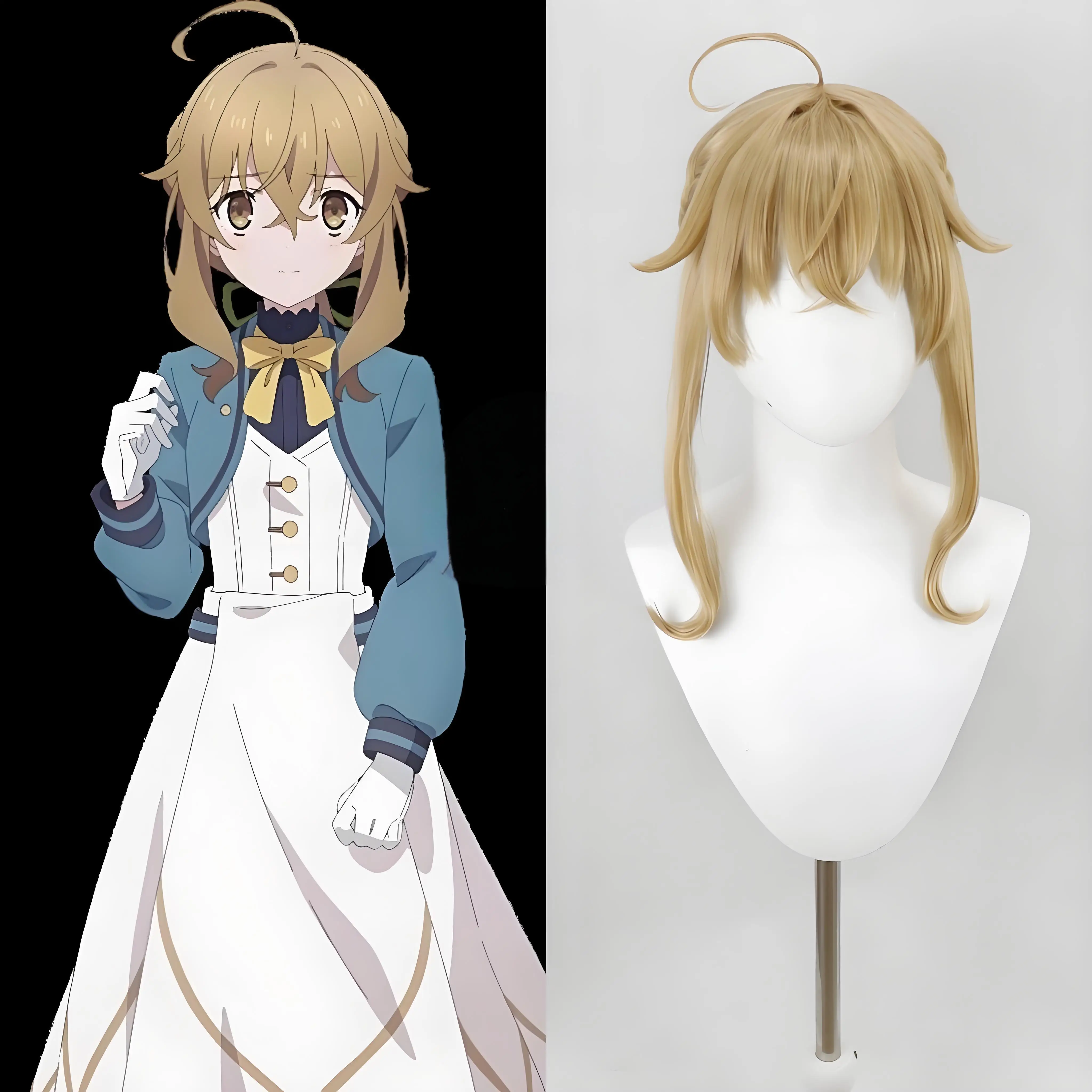 

Heat Resistant fiber Cosplay Wig for Secrets of the Silent Witch — Monica Everett