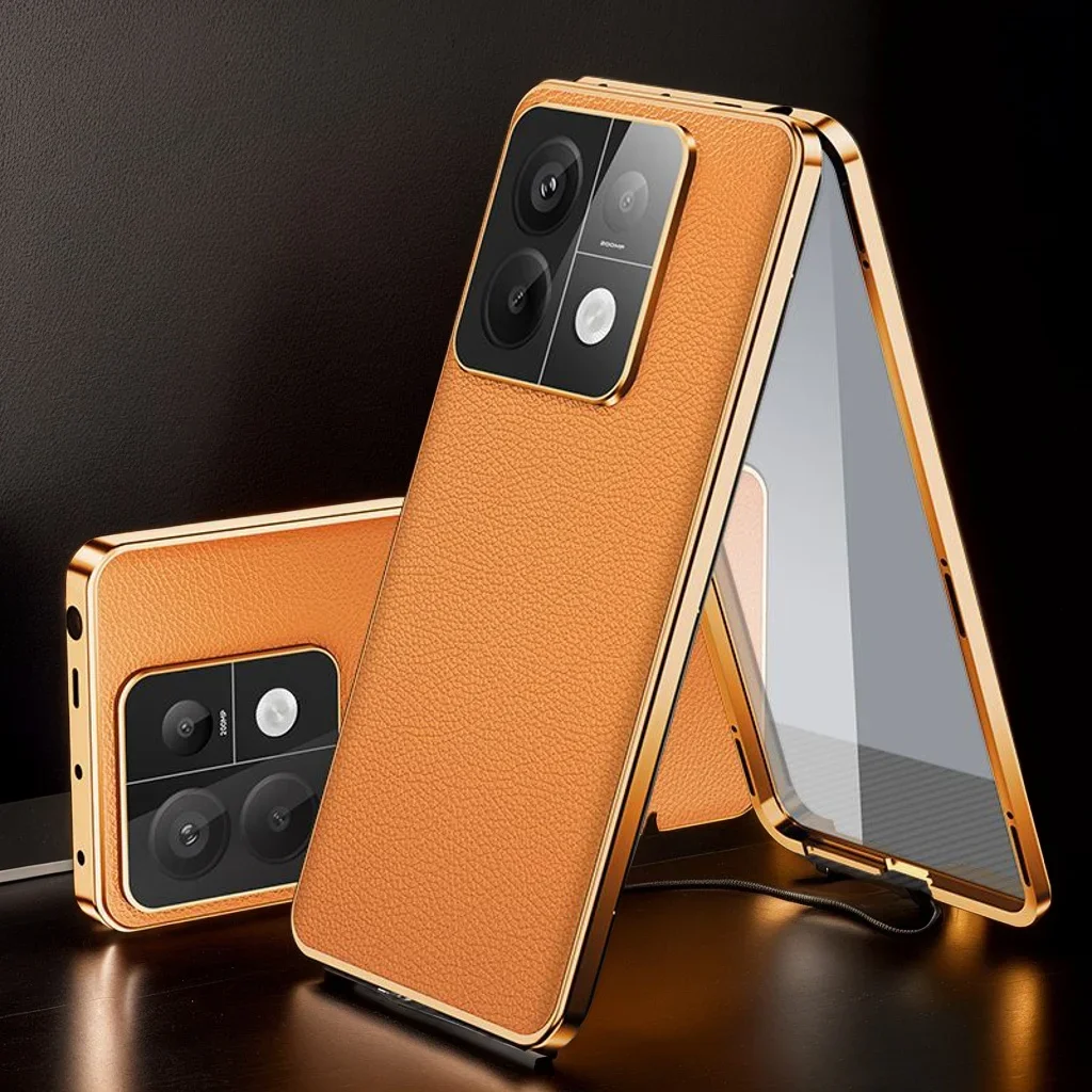 

Кожаный чехол для телефона IQOO 12 13 Z7 Z9x Z9 Lite 5G Neo 10R, переднее закаленное стекло, полная защита объектива, чехлы