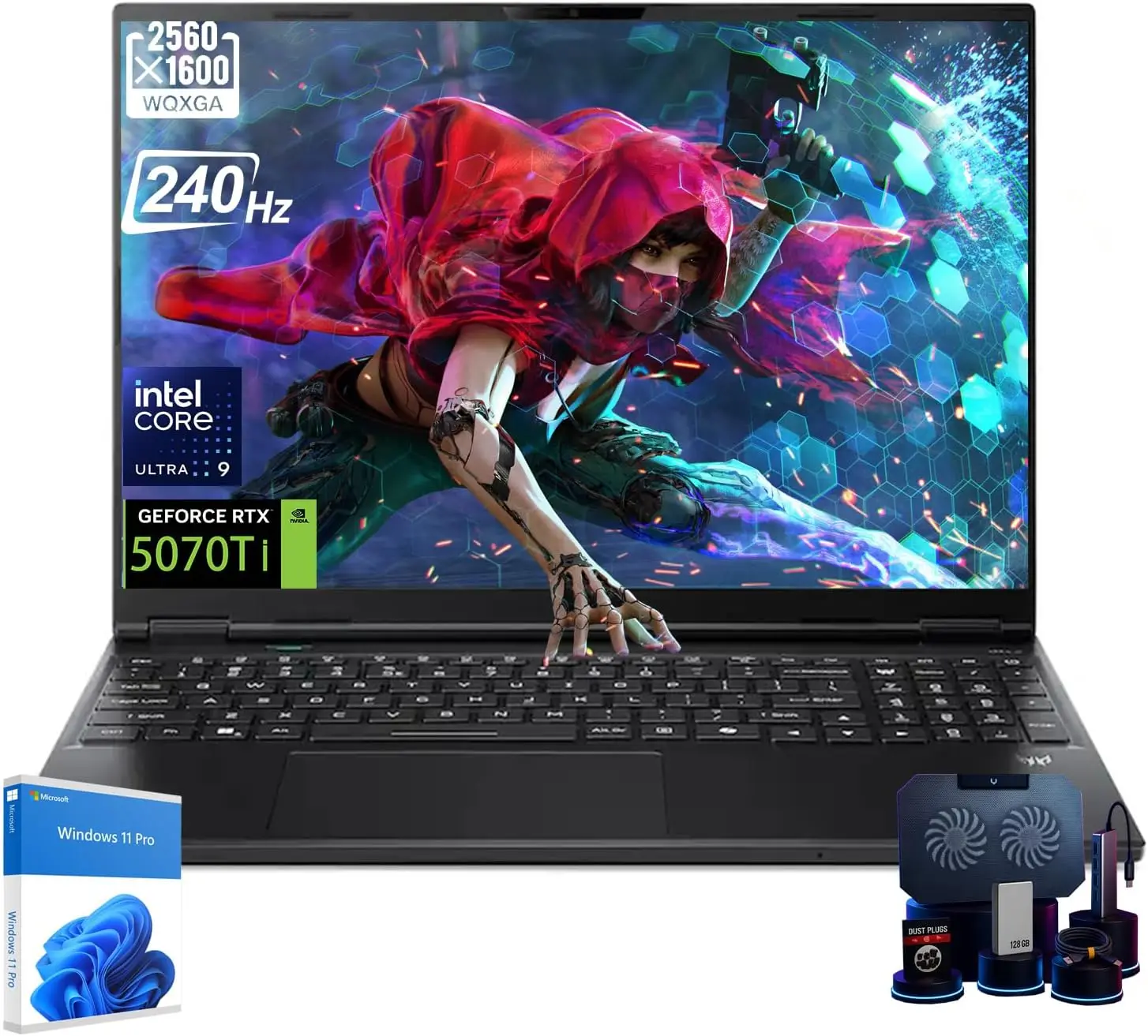

Игровой ноутбук Acer Predator Helios Neo 16S AI - NVIDIA RTX 5070Ti 12 ГБ GDDR7, RGB-подсветка клавиатуры, Wi-Fi 6E, тонкий корпус, Windows 11 Pro