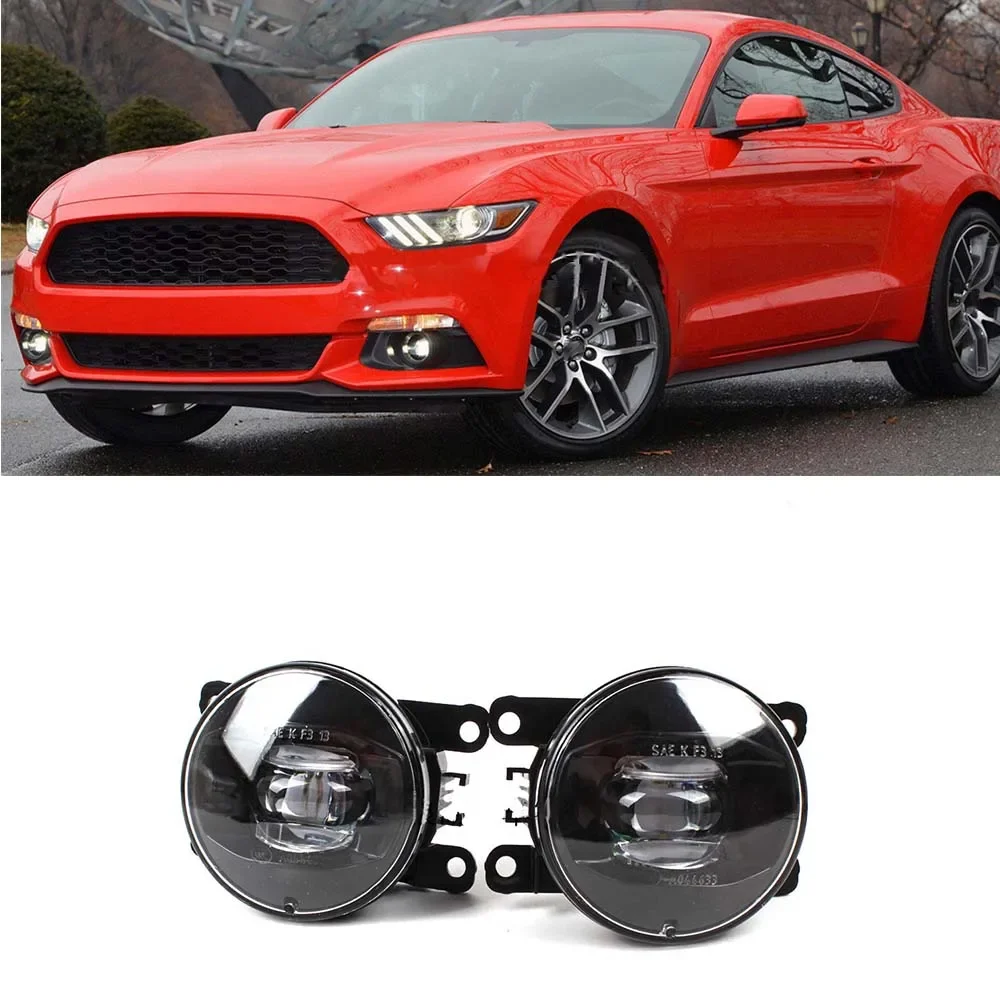 

LED Foglight Fog Lights for Ford Mustang 2015 2016 2017and FordFiesta 2014-2018 Auto Parts Replacement Retrofit