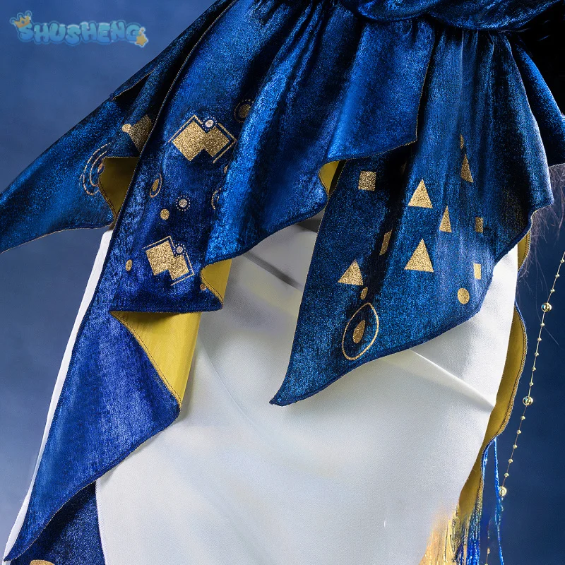 Isolde Game Anime Reverse:1999 Cosplay Costume Women's man new elegant dress headwear props Halloween Christmas uniform outfit view 4