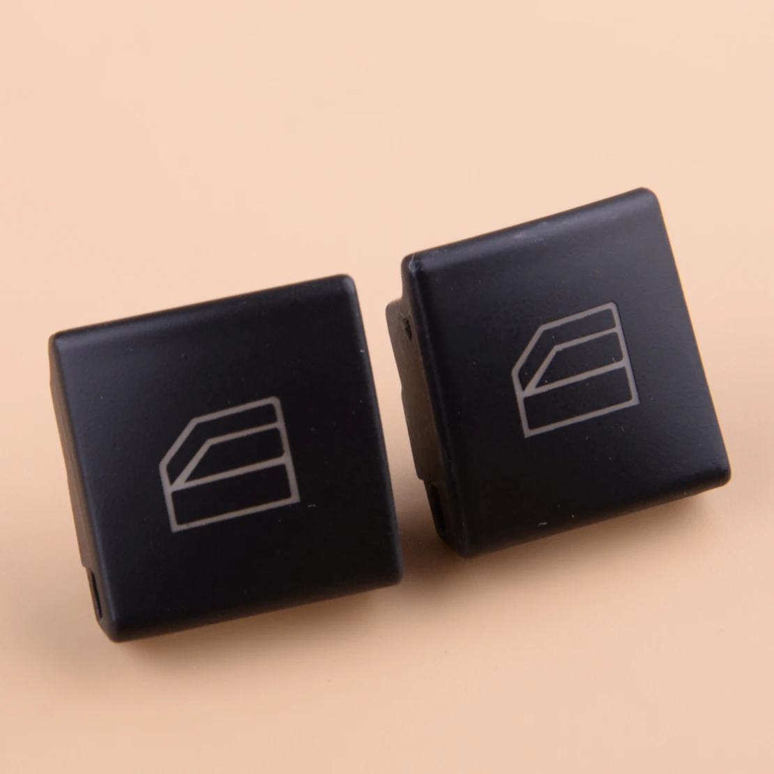 

1 Pair Window Switch Button Cover Cap Fit For Mercedes Benz A B C E M GLK GL GLA GLE GLS Class CLA Black Plastic A2049055402