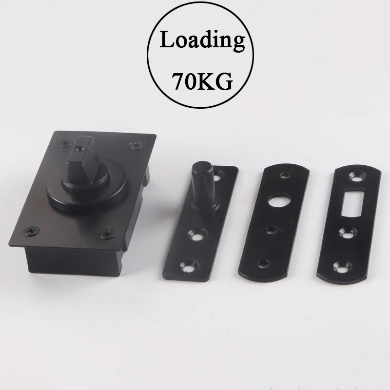 HOT 1Set Metal Heavy Door Pivot Hinges 360° Rotary+Positioning Invisible Door Hinges Up and Down Mount Door Shaft Loading 100KG