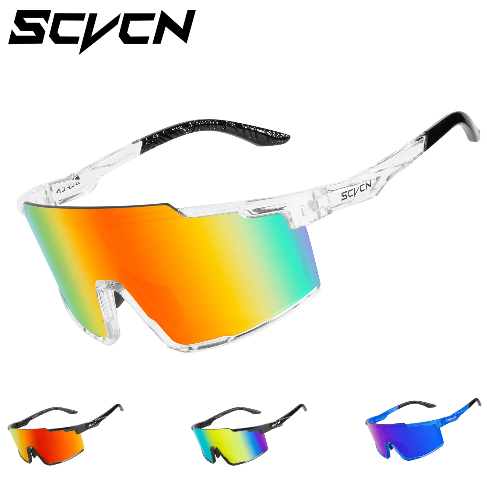 AliExpress SCVCN Sports Sunglasses Photochromic Cycling Bicycle Glasses MTB Bike Goggles Skating Glasses UV400 Outdoor Eyewear Men Women