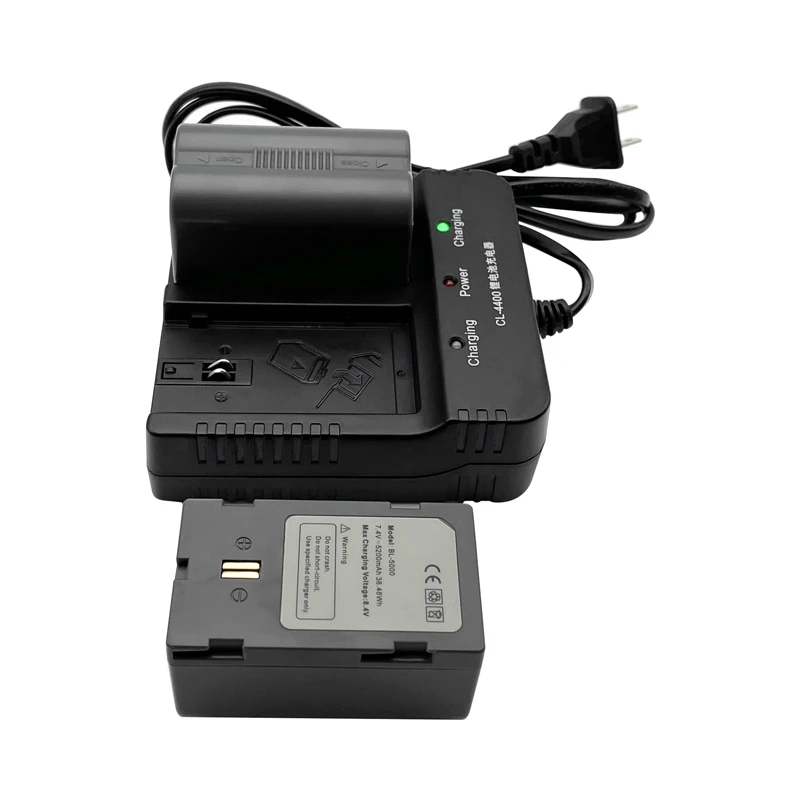 

CL-4400 Charger with 2pcs BL-5000 Battery for Hi-target GNSS GPS RTK V30 V60 V90 F61 F66 GPS CL4400 Dual Charger Battery