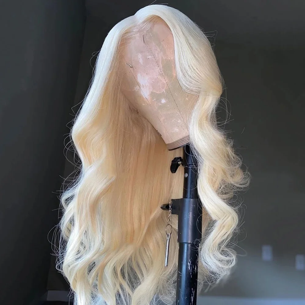 

Синтетический парик с мягкой светлой прической, предварительно выщипанный, 26 дюймов, длинные волны, плотность 180%, с кружевной передней частью, термостойкий, без клея, для женщин