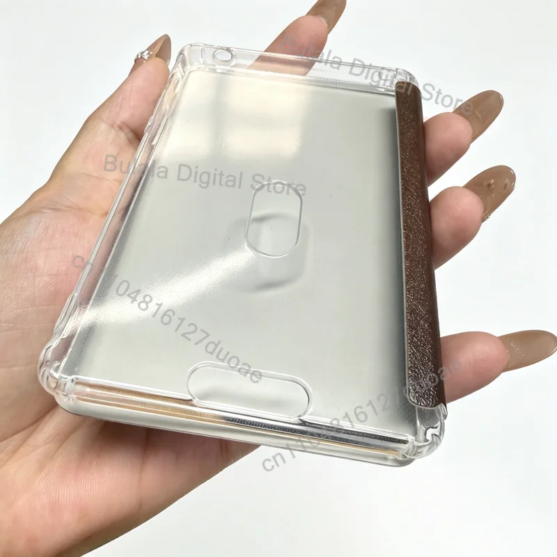 XTEINK X4PRO E-ink Book Reader Replace Protective Shell Leather Lightweight Flip Cover Anti-fall Transparent Back Shell