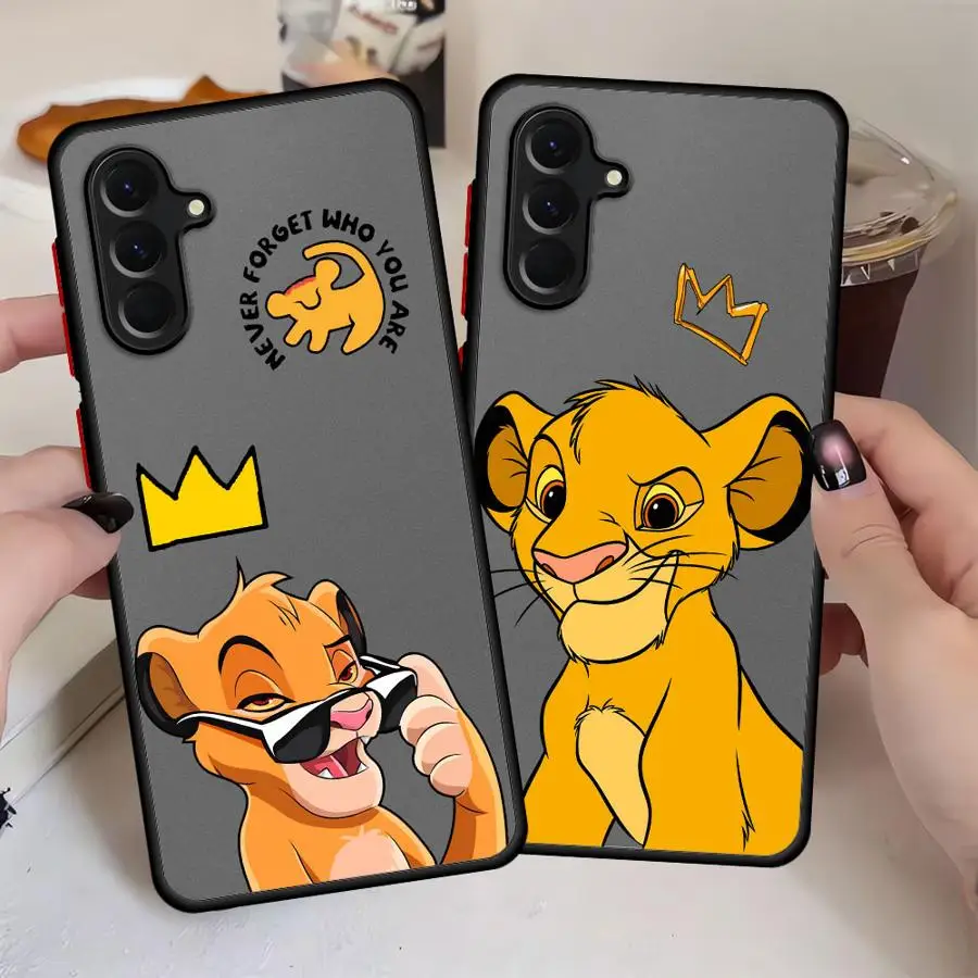 Lion King Soft Cover Case for Samsung Galaxy A22 A72 A56 A31 A21 A23 A52 A71 A25 A26 A32 A73 A36 #3