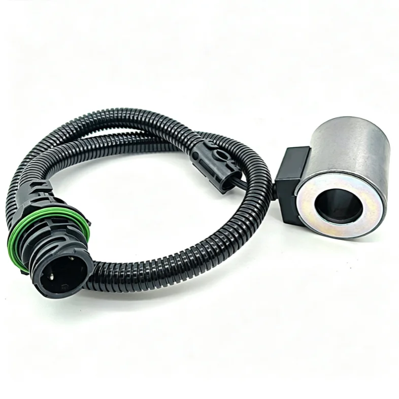 15066984 FOR Excavator Solenoid Valve Coil For Volvo EC210 For Excavator For Loader Replacement Aluminum Alloy Valve Coil