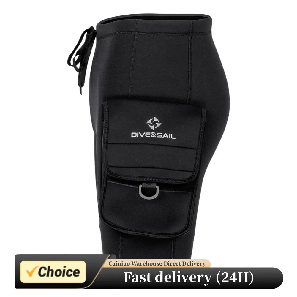 

Scuba Diving Tech Pants 3mm & 2 Large Pocket Neoprene Wetsuit Short Wetsuit Shorts Pants for Swimming Surfing Snorkeling Diving