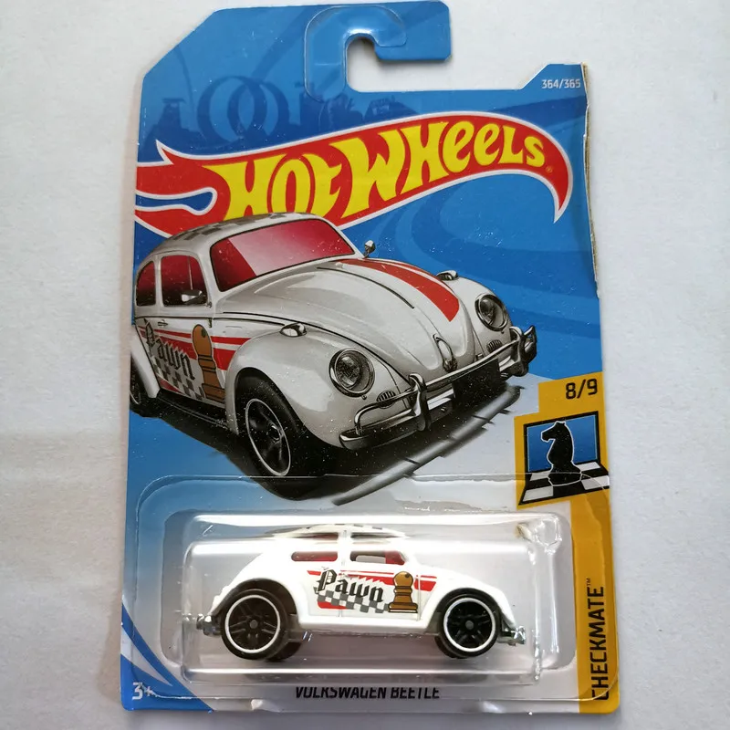 

2018-364 HOT WHEELS 1:64 VOLKSWAGEN BEETLE литые модели автомобилей подарки