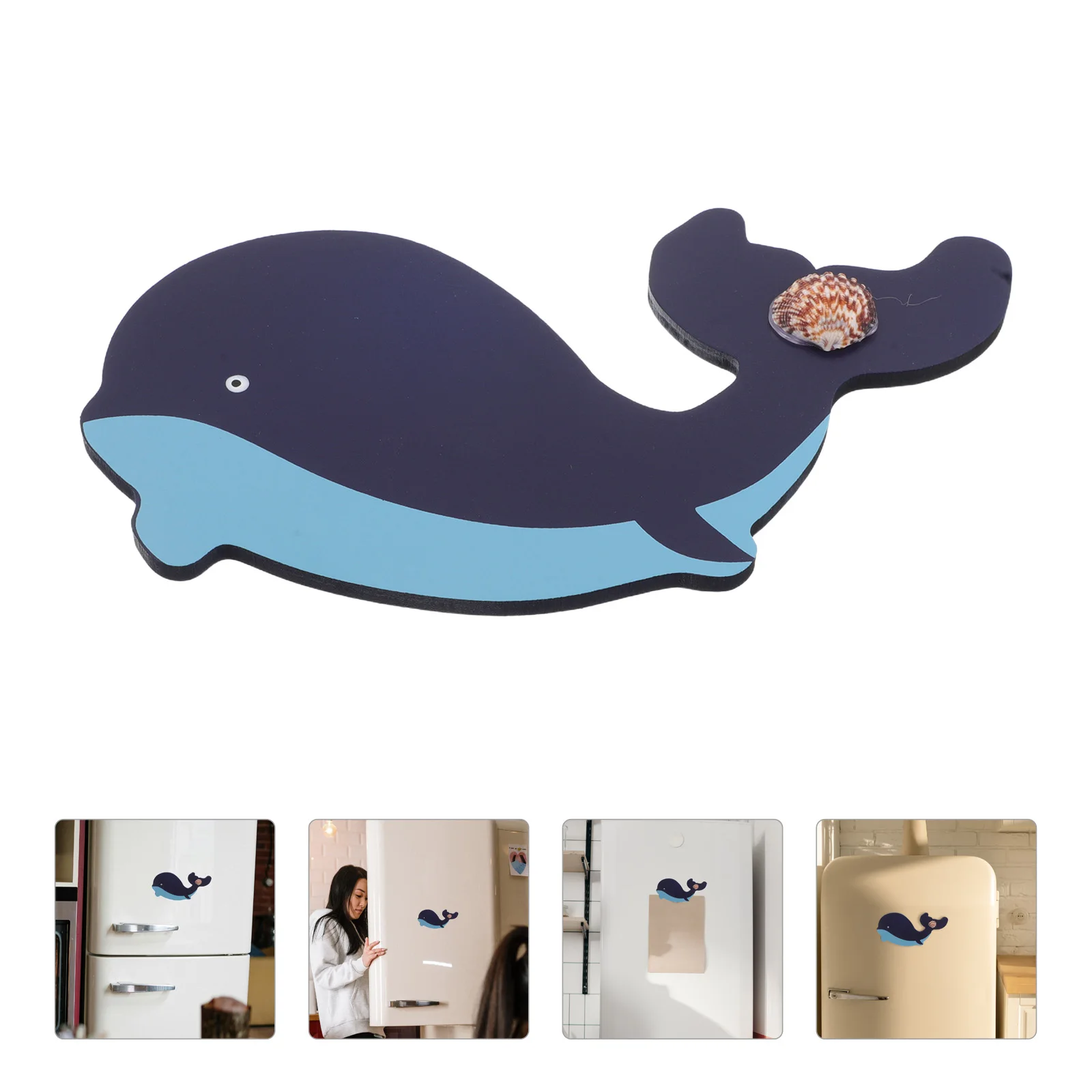 

Marine Animal Refrigerator Stickers Animals Magnets Cartoon Kitchen Decor Cute Locker Fun Fridge