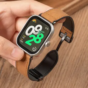 Xiaomi Redmi Watch 4 스트랩 마그네틱 팔찌 시계 밴드 Mi Band 8 Pro 실리콘 팔찌 교체 가능 액세서리 Correa