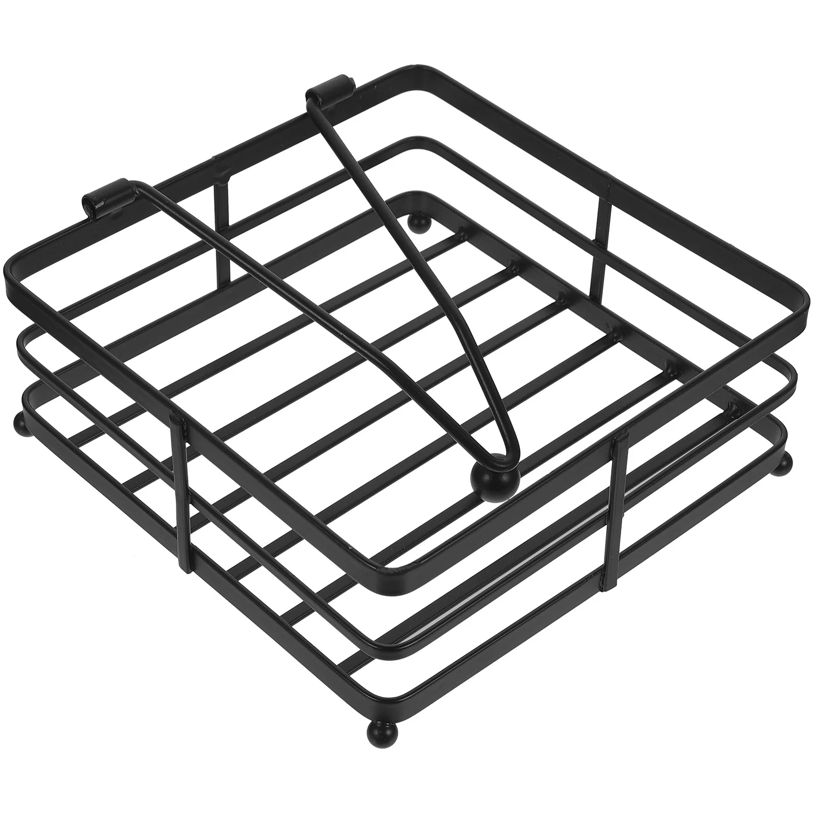 

Napkin Holder For Countertop Metal Kitchen Tissue Organizer Flat Dispenser Household Paper Napkin Stand Dining Cafe Hotel Decor