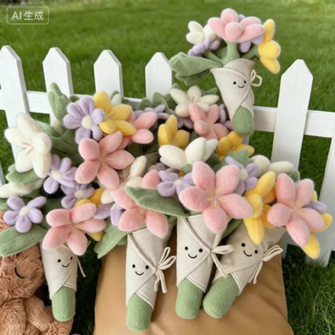 

Ручные плюшевые игрушки с цветами, домашние вечеринки, вечные цветочные украшения, рождественские украшения для влюбленных, реквизит для клубов, подарки ﻿ 1шт.