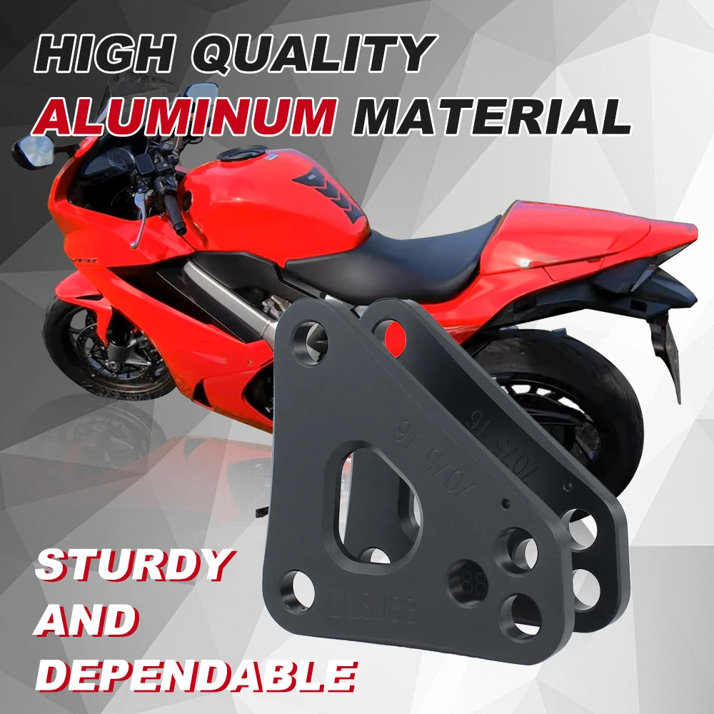Rear Adjustable Lowering Links Drop Fit For Honda VFR800 2002-2006 2007 2008 2009 VFR 800 Motorcycle Accessories Suspension Link