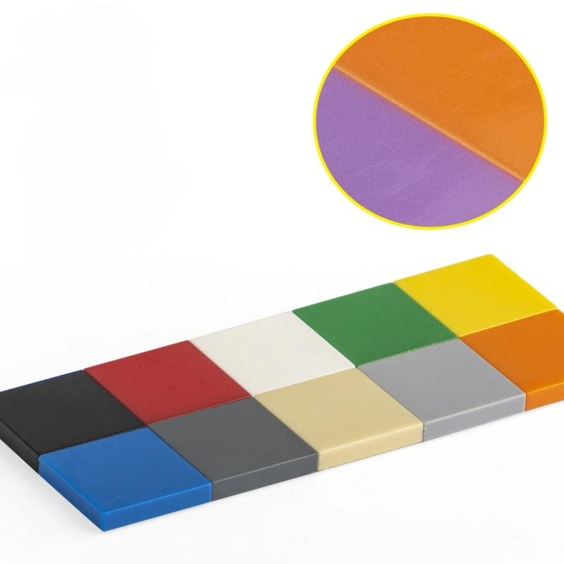 100g MOC Compatible ensambla partículas 3068 2x2 para piezas de bloques de construcción DIY piezas de tecnología educativa Juguetes