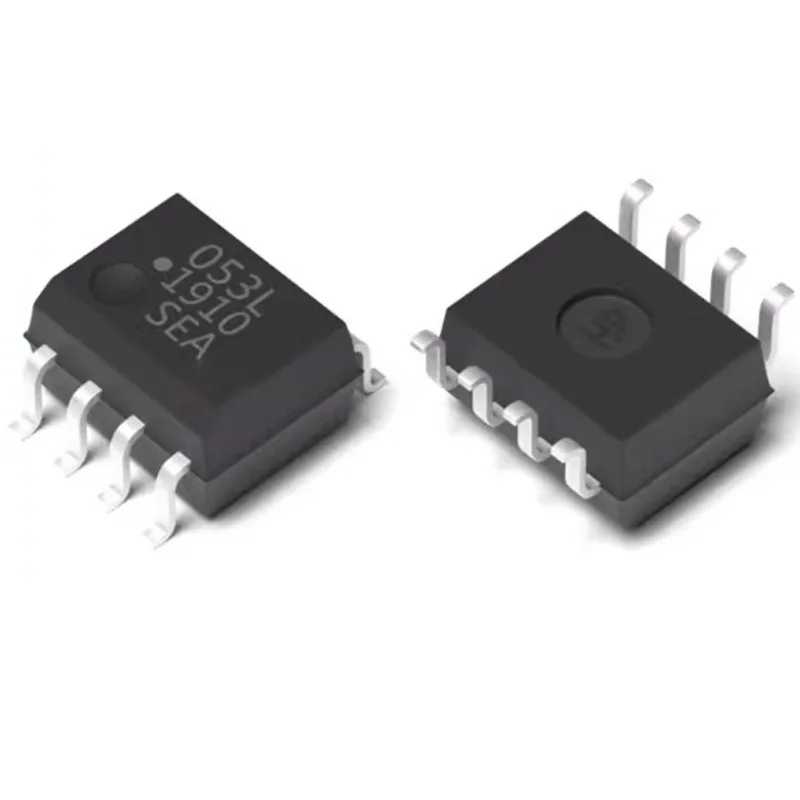 5 Brand New Original Hcpl-053L-500E Silk Screen 053L Sop-8 Optocoupler Logic Output Chips