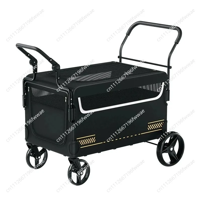 For Pet cart dog cat multiple pets out large camper car travel pet cart