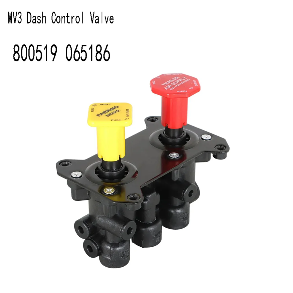 Truck Trailer Parking Control Valve MV3 Dash Control Valve for Freightliner Kenworth Peterbilt 800519