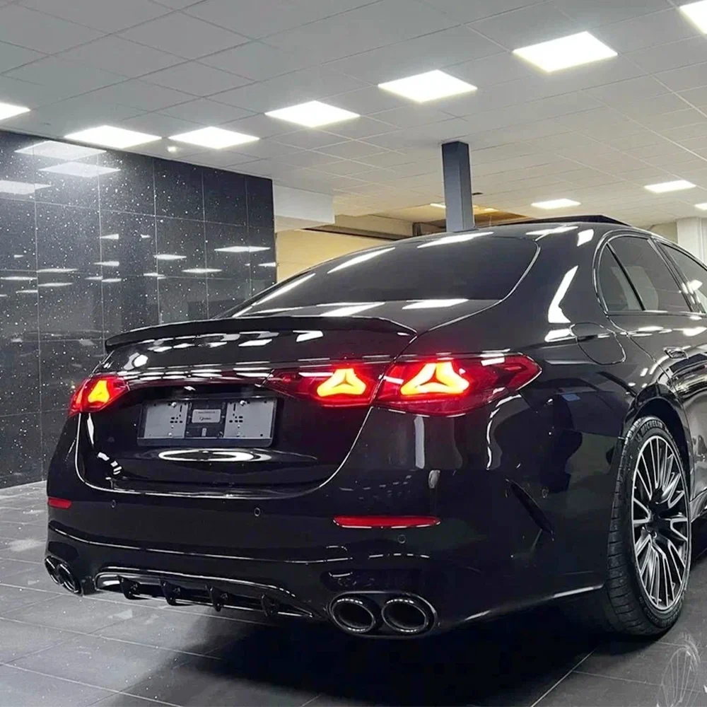 

Задний спойлер (антикрыло) для багажника, комплект обвеса для Mercedes-Benz W214 E-Class E260 E300 E350 E400 E53 E63 2024 2025 AMG