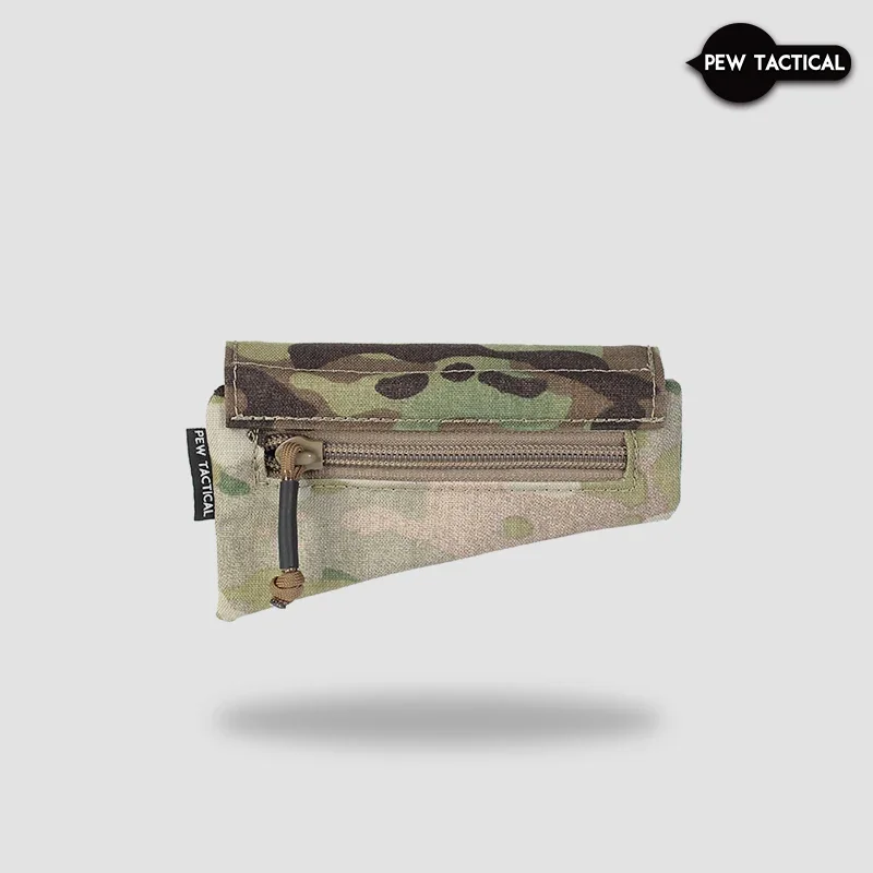 

Tactical Hunting AK Triangle Stock Pouch Airsoft Rear Battery Pack Triangle Sundries Bag Storage Pouch