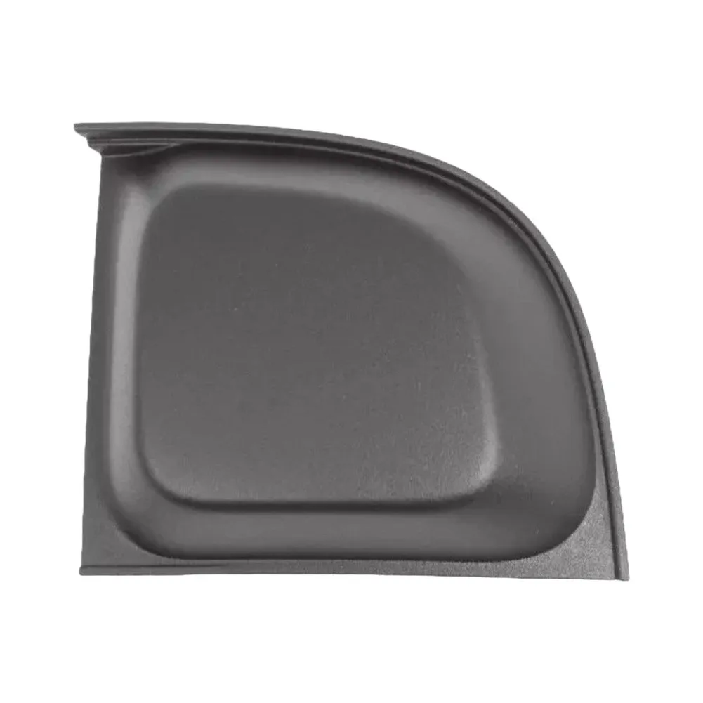 1SD60KX7AB Right Front Bumper Fog Lamp Blank Cover for Fiat 500 2012 2013 2014 2015 2016 2017 ABS Black Finish