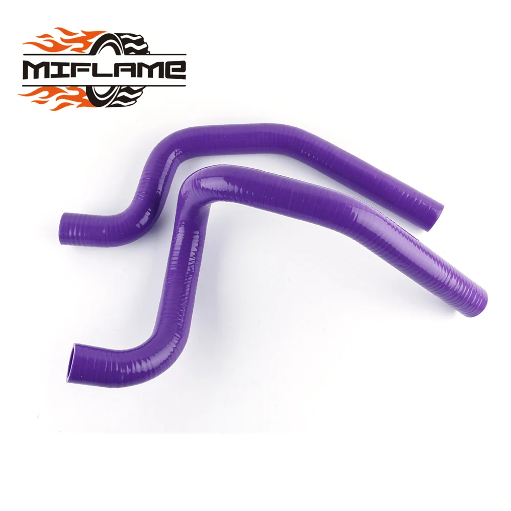 For Toyota MR2 MK1 AW11 4AGE 1.6L 1984-1989 1987 1986 1985 Silicone Radiator Coolant Hose