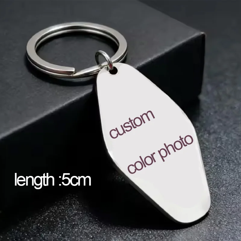 Auxauxme Custom Graffiti Car Graduation Keychain Stainless Steel Personalized Key Ring for Women Men School Club Gift