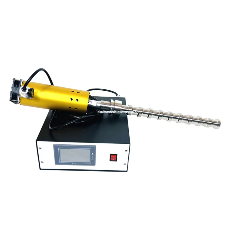 크림 유화 20 khz 1000 w 연속 초음파 유화 프로세스에 대 한 초음파 균질 기