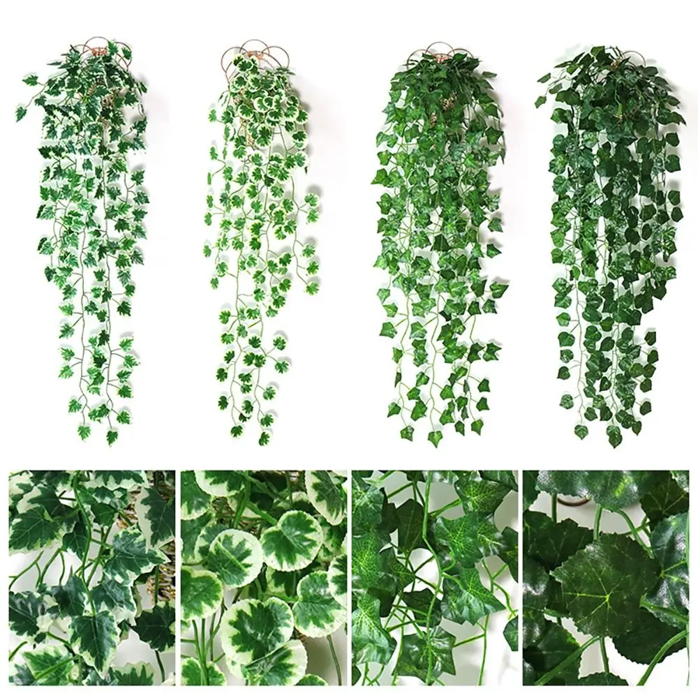 Party Vine Foliage Trailing Hanging Plants Fake Leaves Artificial