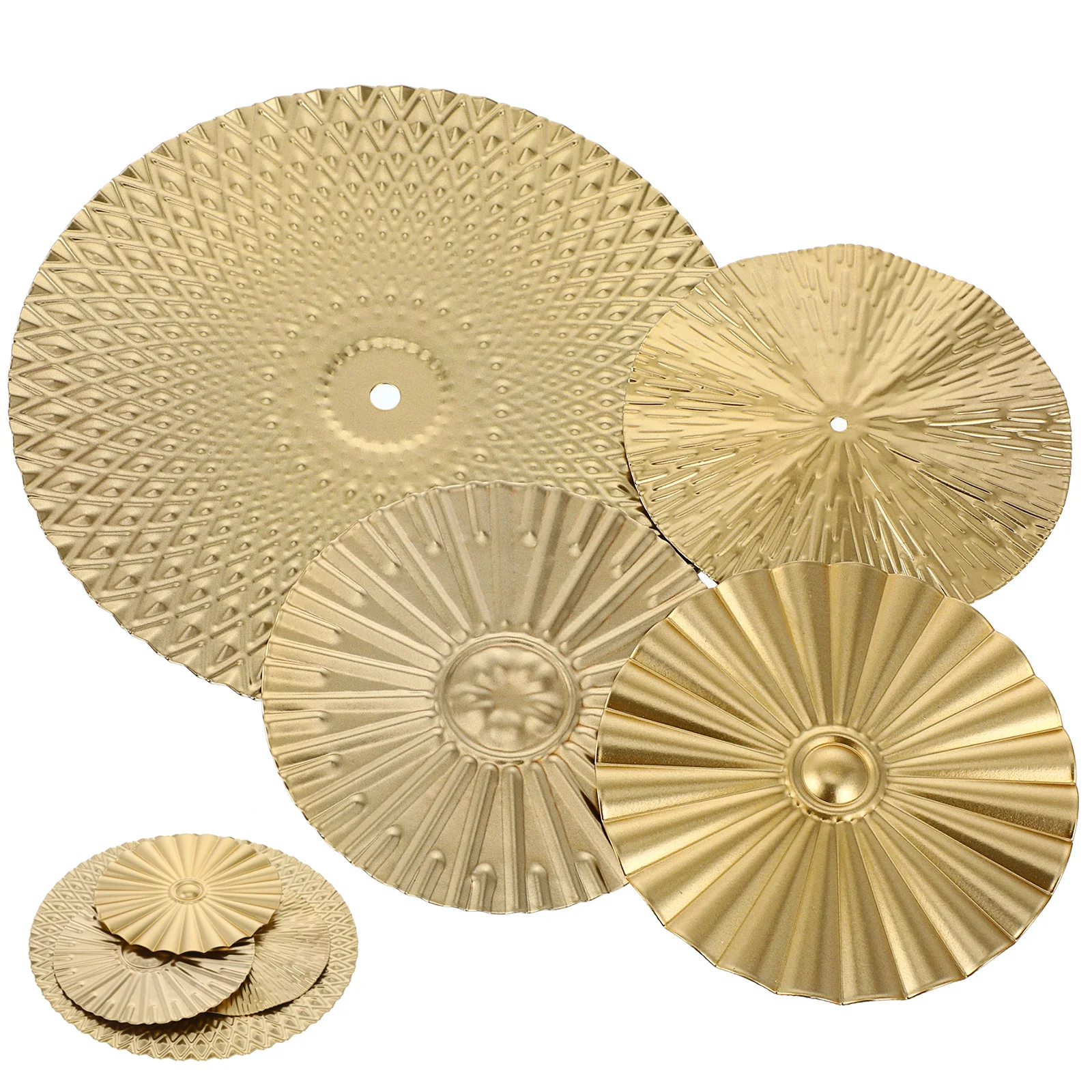 

4pcs Metal For Modern Art Home Office Hanging Modern Hanging Ornament Decor Ornament Home Wall Decor Metal Wall Design