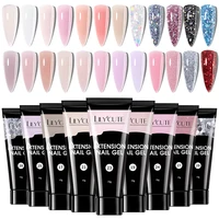 LILYCUTE extensión de esmalte de uñas en Gel brillo Vernis Semis Gel UV permanente para manicura arte de uñas prolonga el Gel de construcción