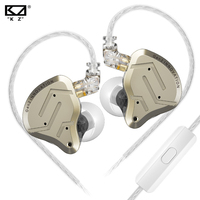 KZ ZSN Pro 2 1BA 1DD Hybrid  In Ear Earphones HIFI Metal Bass Earbuds Sport Music Headset Noise Cancelling ZS10 PRO X Headphones