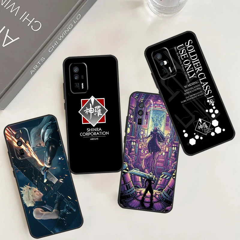 Final Fantasy VII Case For Xiaomi 14 11T 12T 13T Pro 12 13 Lite POCO X6 Pro X3 X4 X5 F3 M5s M6 F5 Pro Cover