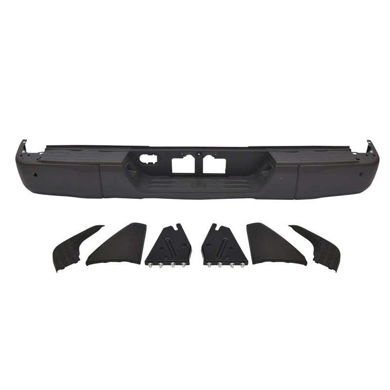 

Cutting Style Modified Version Black With Sensor Holes Rear Bumper Assembly for Toyota Tundra 2014-2021