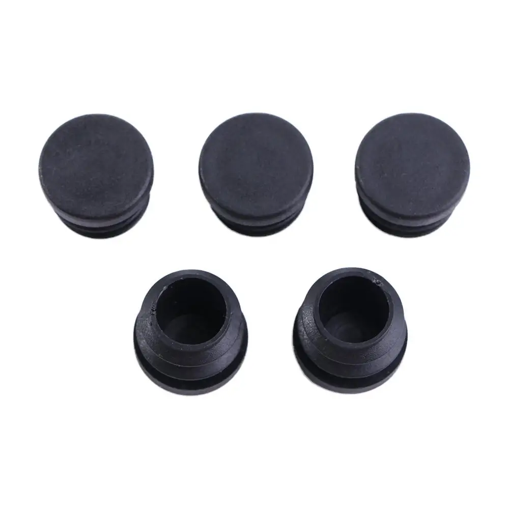 10Pcs Round Home Chair Bump Blanking End Cap Furniture Leg Plug Hole Cover Floor Protector Tube Insert Plug