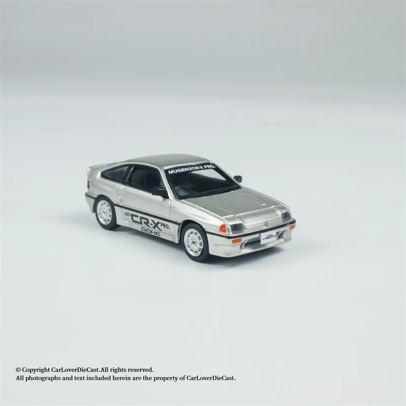 Tarmac Works 1/64 Ballade Sports MUGEN CR-X PRO alliage jouet véhicule à moteur moulé sous pression en métal modèle cadeaux