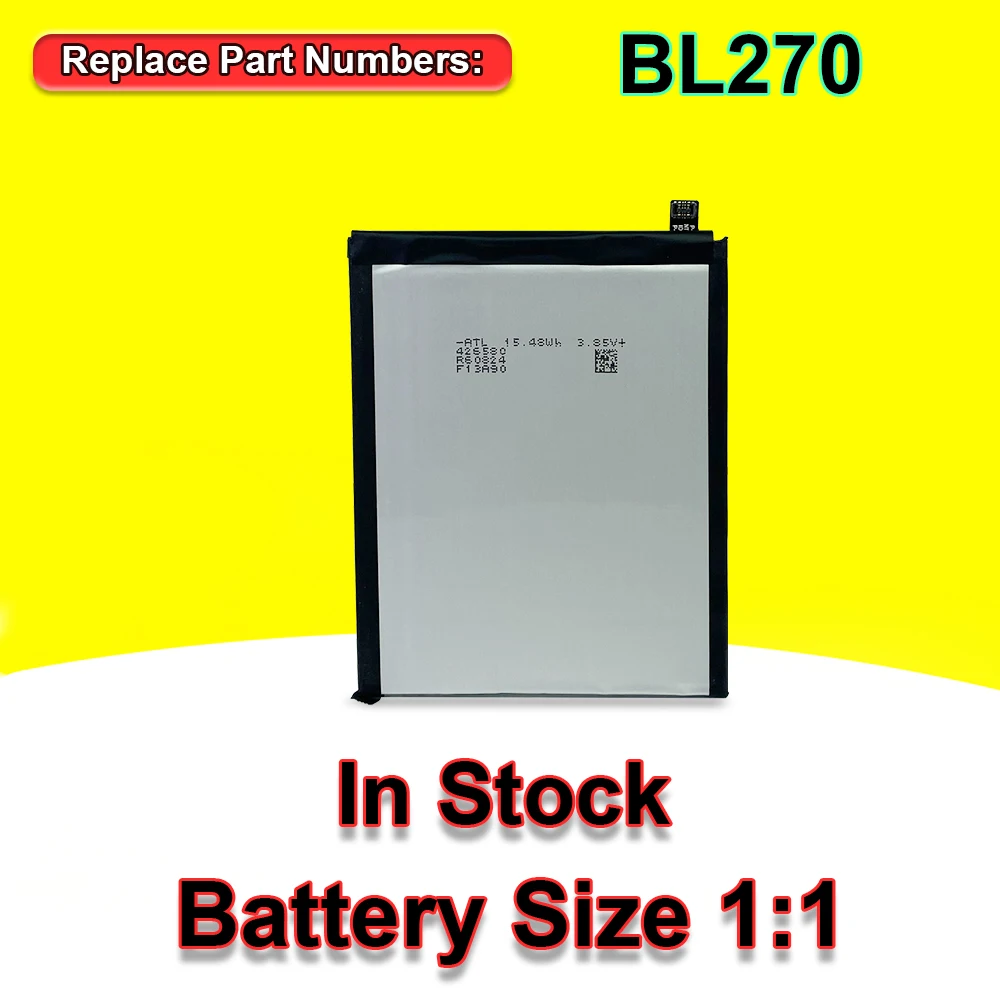 New BL270 Battery For Lenovo K6 Note Battery/VIBE K6 Note /K6 Plus For Motorola Moto G6 Play XT1922 Mobile Phone + Gift Tools