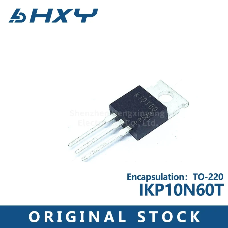 10pcs  IKP10N60T K10T60 directly inserted TO-220 600V 10A high power IGBT power tube