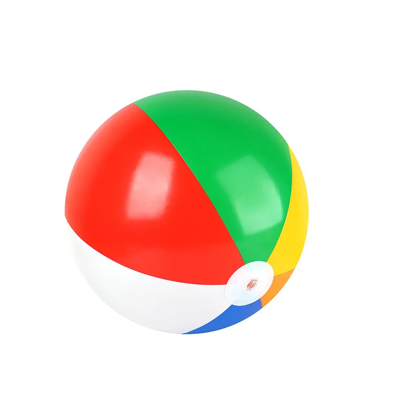 

PVC Inflatable Colorful Beach Ball 6-Piece Set Kids' Water Toy Plastic Advertising Inflatable for Beachpromote sales