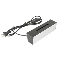 Aluminum Indicator Lamps Enclosure UV Light Tin Side Detector Metallic Face Indicator Glass Surface Inspector New Glass 4W