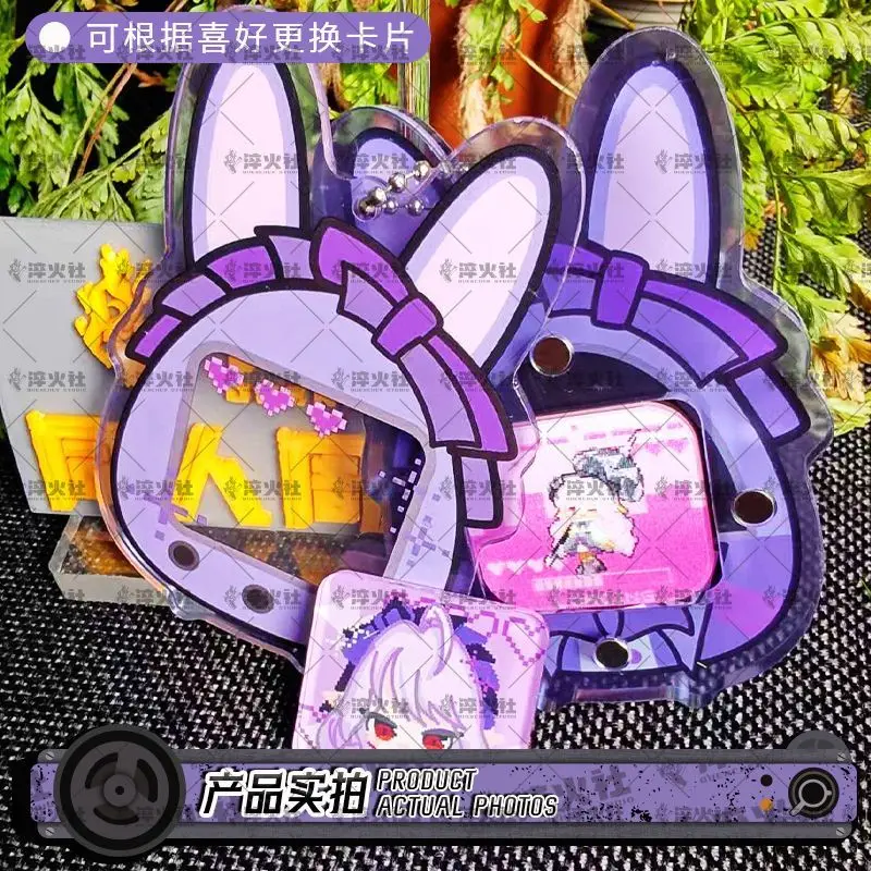 

Брелок-подвеска для школьного рюкзака Zenless Zone Zero: Вивиан Банши, аниме-косплей, магнитное крепление, акрил