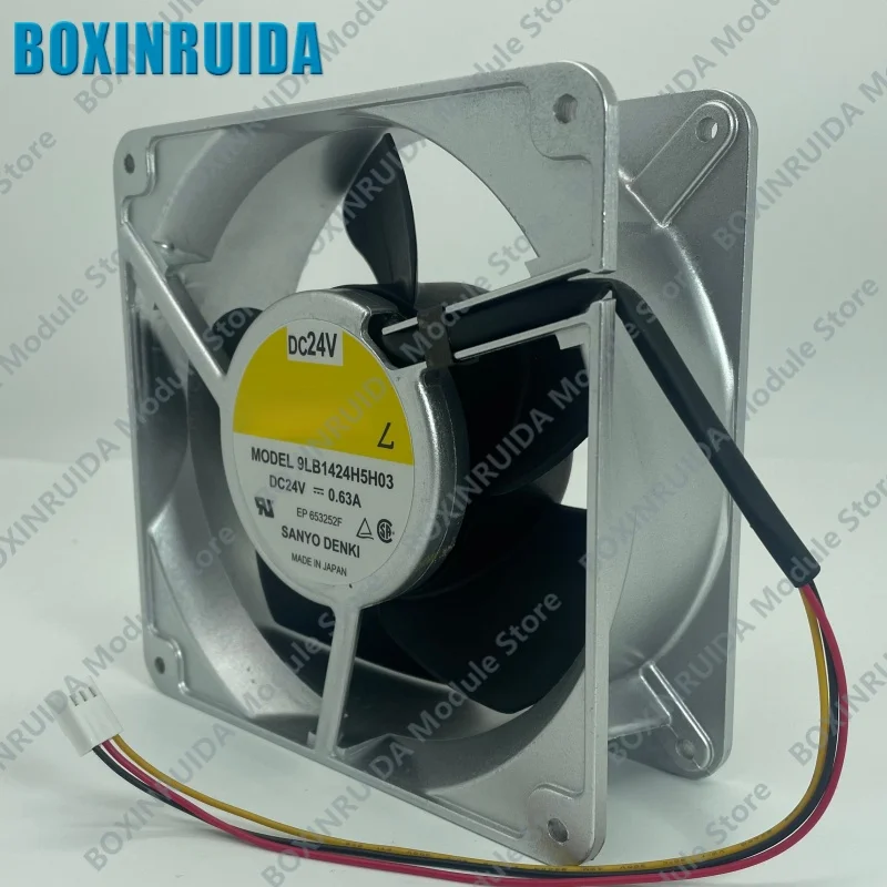 Brand new original 9LB1424H5H03 DC24V 0.63A 140 * 50MM with sensor, frequency converter fan
