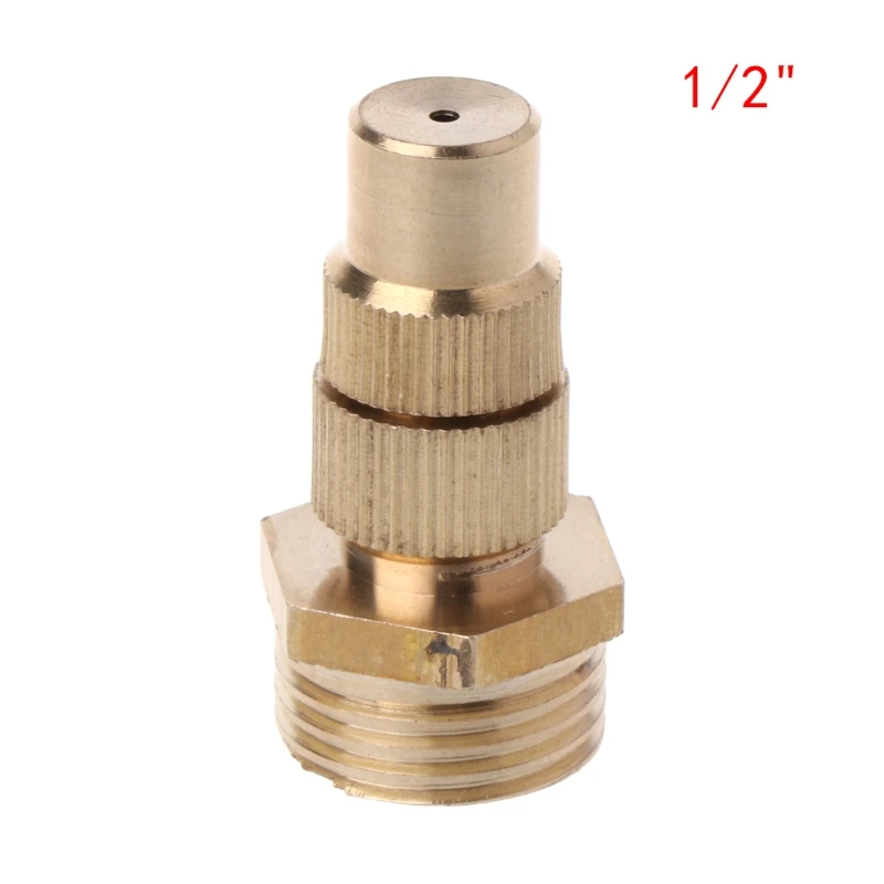 DN15 Garden Irrigation Brass Adjustable Misting Nozzles for Hea Dropshipping