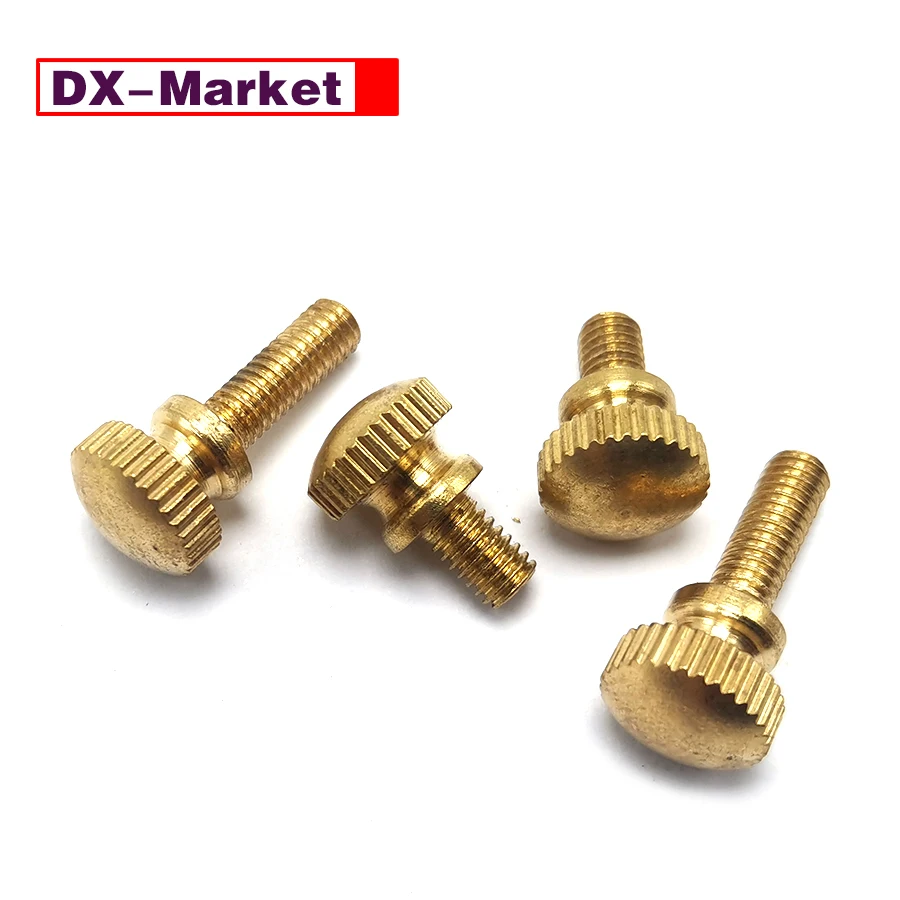 Baut Knurled Kuningan, Sekrup Jempol Bahu, A056
