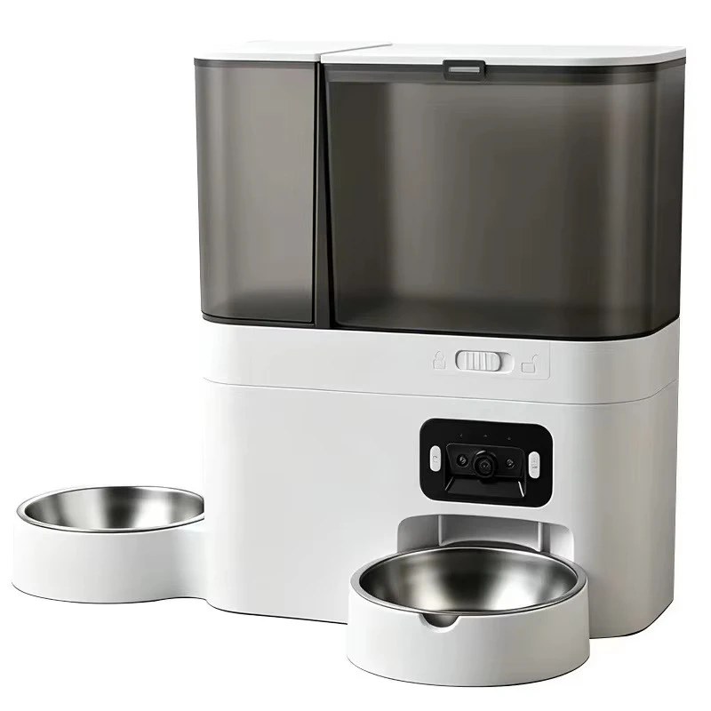 Best-selling product: 180° wide-angle dual-band WiFi integrated smart pet feeder, suitable for daily family care