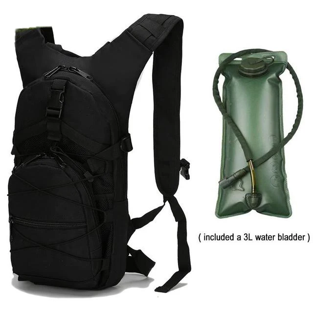 Hydration Rucksack Bicycle Bike Bags Fits 2-3L Water Bladder Outdoor Cycling Backpack BladderTactical Mountaineering Bag