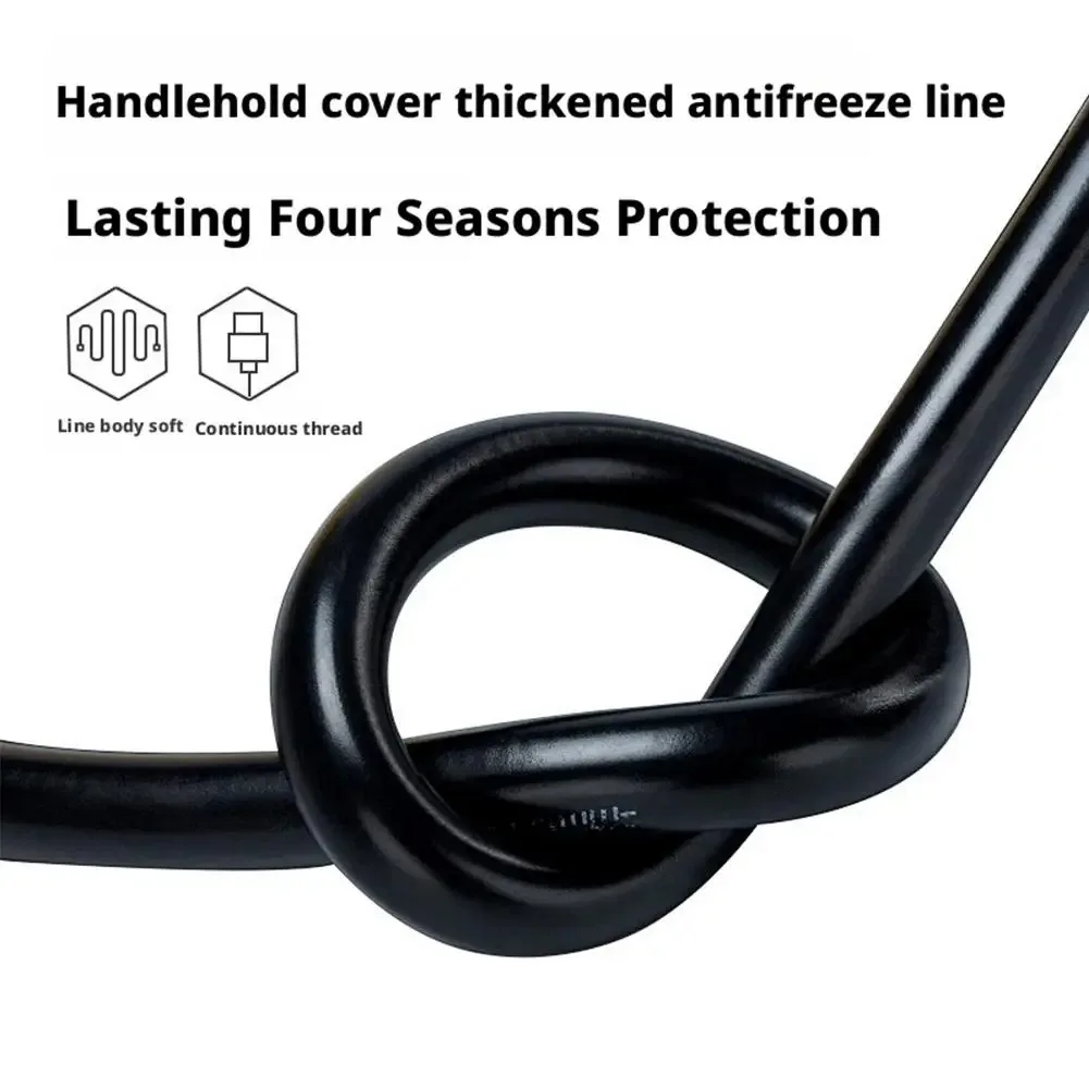 USB heated handle Electric Motorcycle Heated Handlebar Cover Grips Hand Heated Cover Handgrip Heated Rechargeable image 4